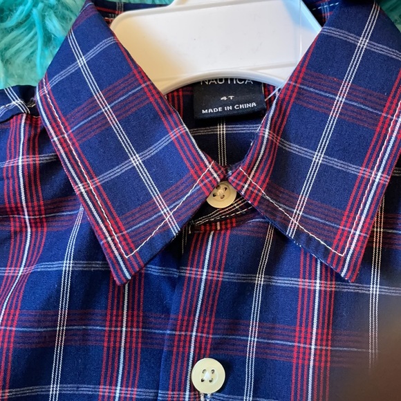 Boy’s Nautica dress shirt (NWTS) - Picture 2 of 3